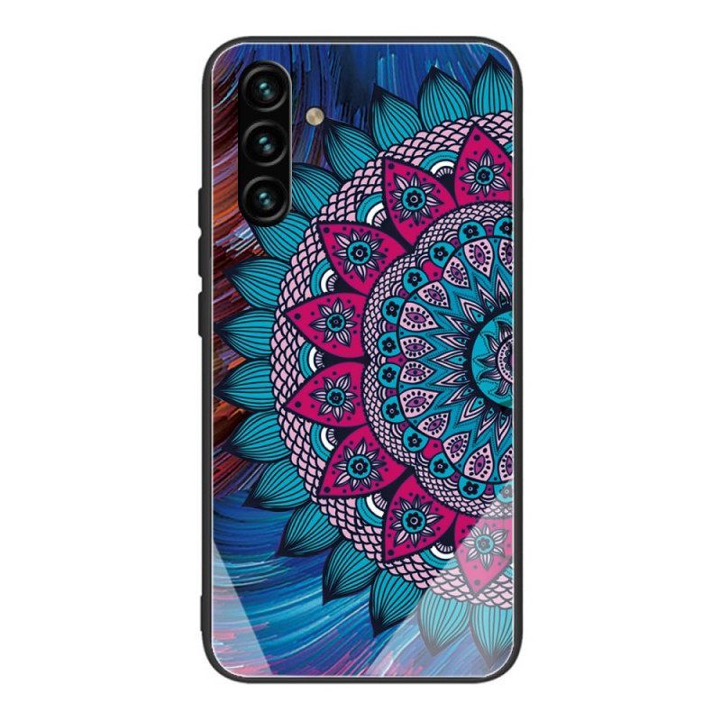 Kuori Samsung Galaxy A13 5G Tempered Glass Mandala