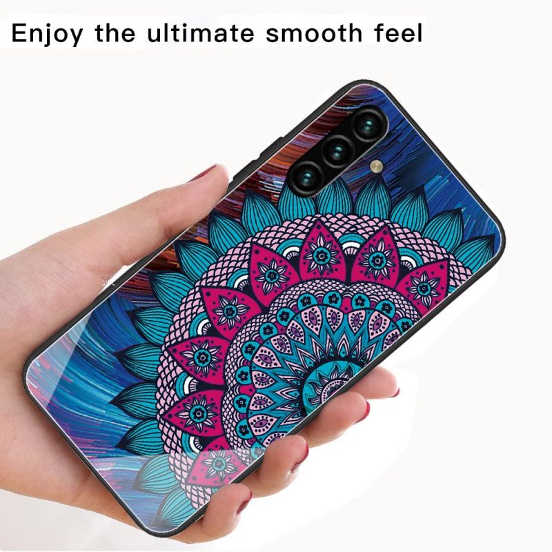 Kuori Samsung Galaxy A13 5G Tempered Glass Mandala