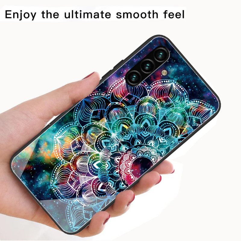 Kuori Samsung Galaxy A13 5G Tempered Glass Mandala