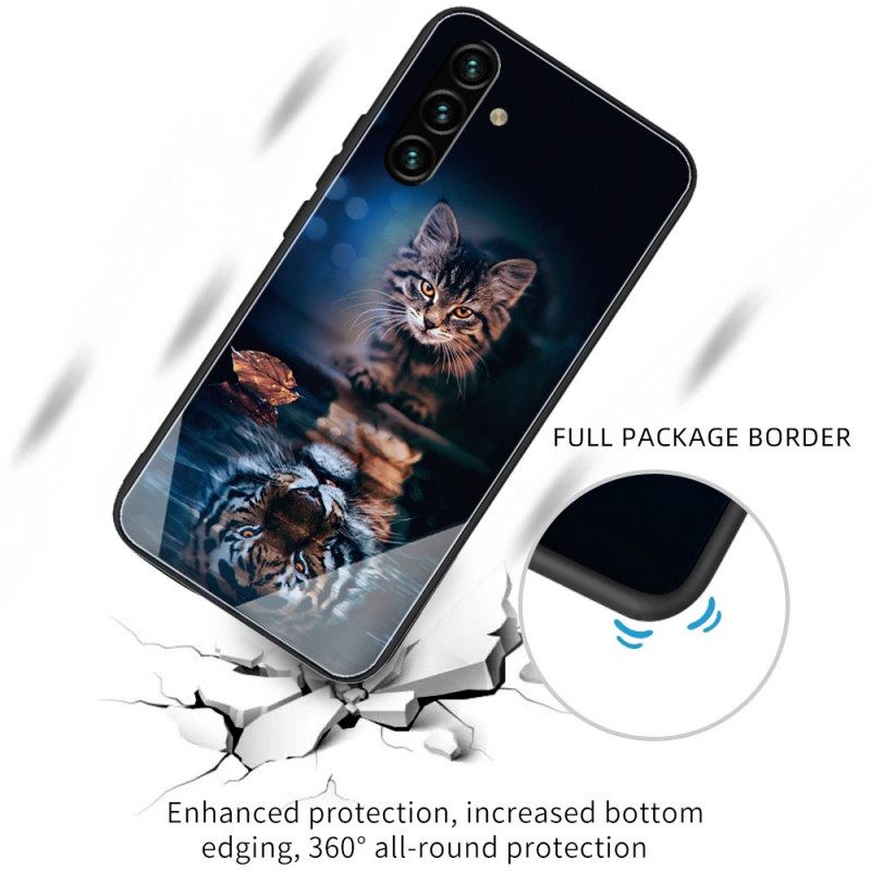 Kuori Samsung Galaxy A13 5G Tempered Glass My Tiger