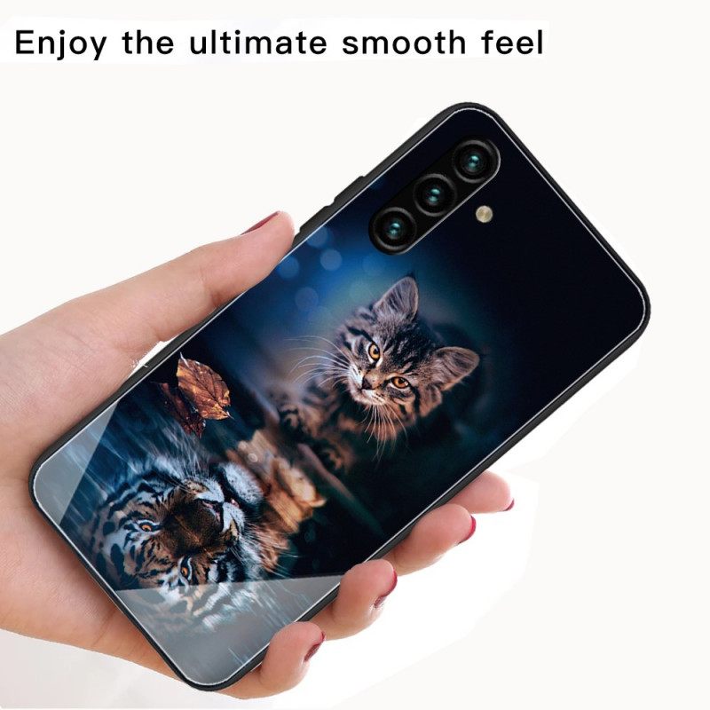 Kuori Samsung Galaxy A13 5G Tempered Glass My Tiger