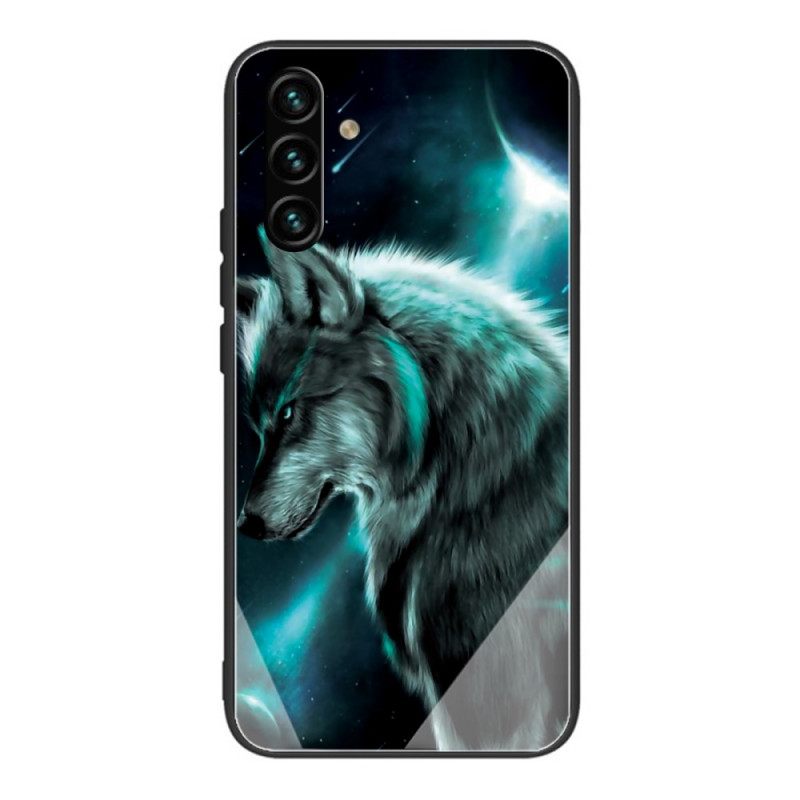 Kuori Samsung Galaxy A13 5G Tempered Glass Wolf