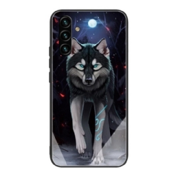 Kuori Samsung Galaxy A13 5G Tempered Glass Wolf