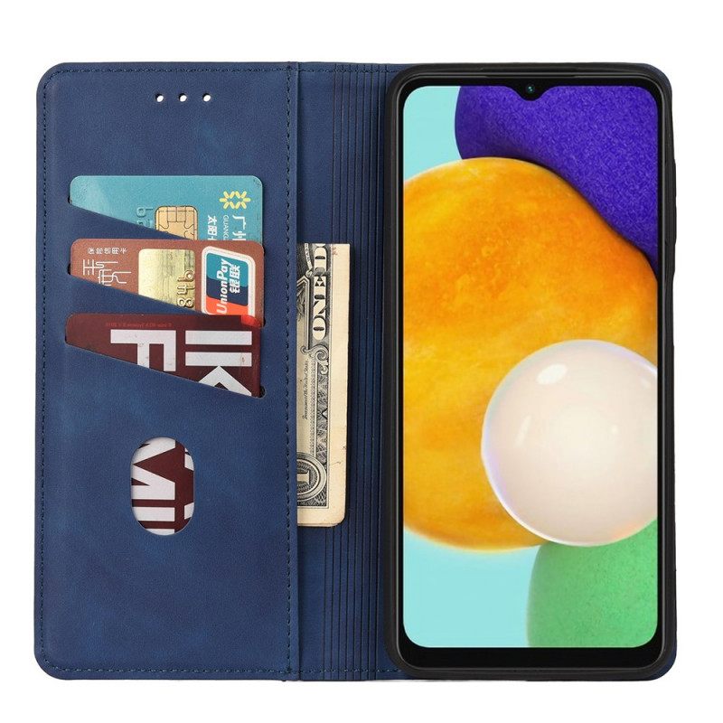 Puhelinkuoret Samsung Galaxy A13 5G Kotelot Flip Bicolor Business Leather Effect