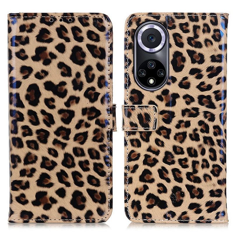 Kotelot Huawei Nova 9 / Honor 50 Simple Leopard