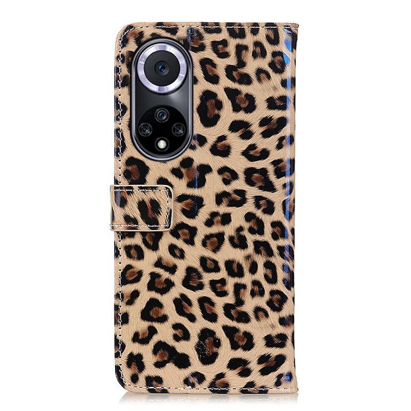 Kotelot Huawei Nova 9 / Honor 50 Simple Leopard