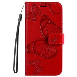 Kotelot Huawei Nova 9 / Honor 50 Suojaketju Kuori Giant Thong Butterflies