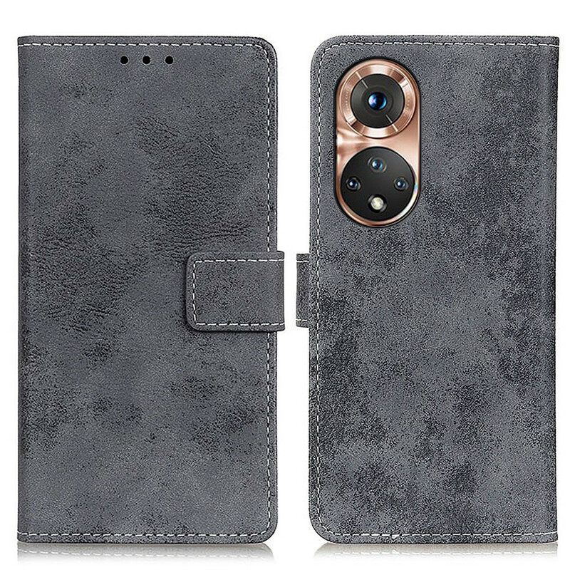 Kotelot Huawei Nova 9 / Honor 50 Vintage Leather Effect