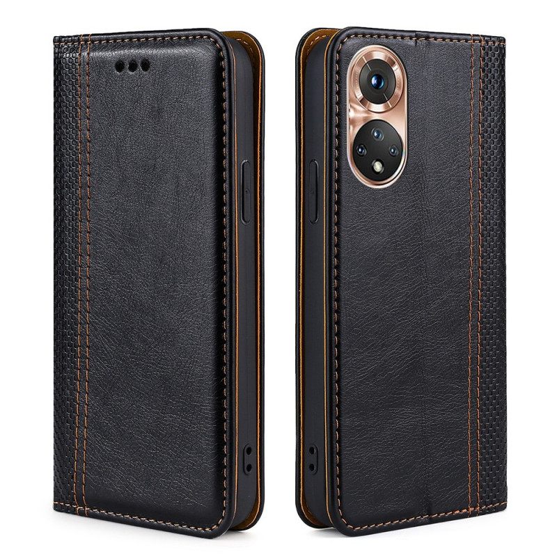 Puhelinkuoret Huawei Nova 9 / Honor 50 Kotelot Flip Vintage Leather Style