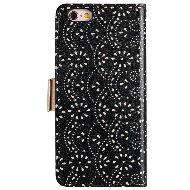 Kotelot iPhone 6 / 6S Suojaketju Kuori Lace Strap Kolikkokukkaro