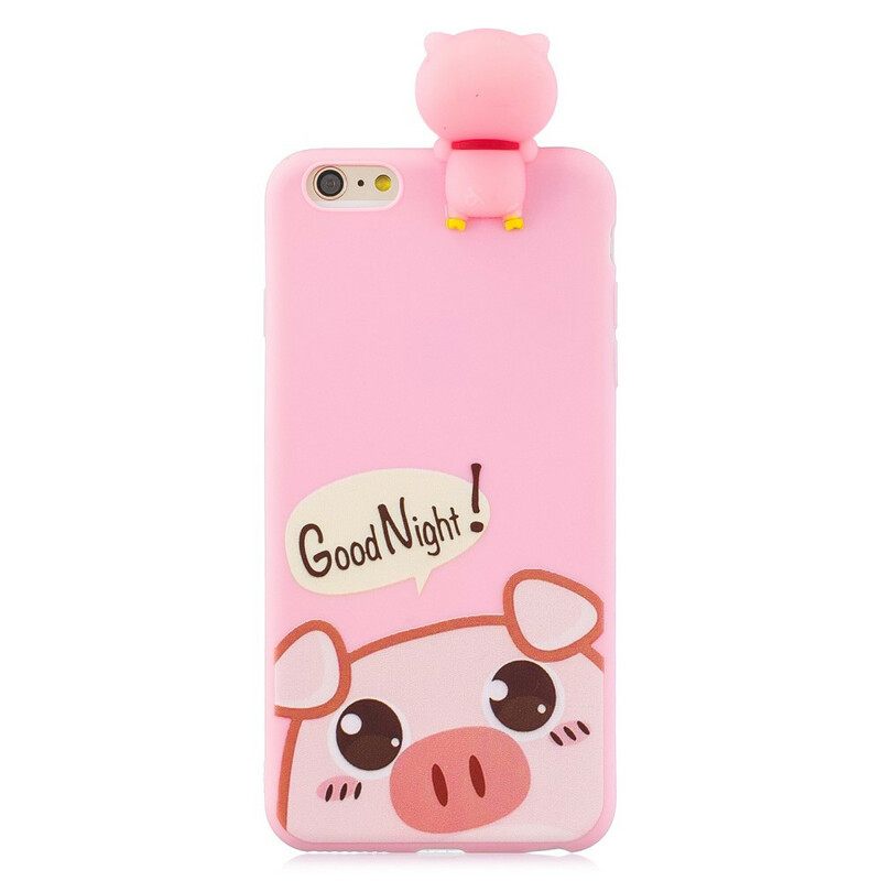 Kuori iPhone 6 / 6S Apollo The Pig 3d