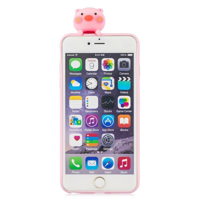 Kuori iPhone 6 / 6S Apollo The Pig 3d