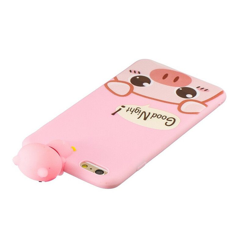 Kuori iPhone 6 / 6S Apollo The Pig 3d