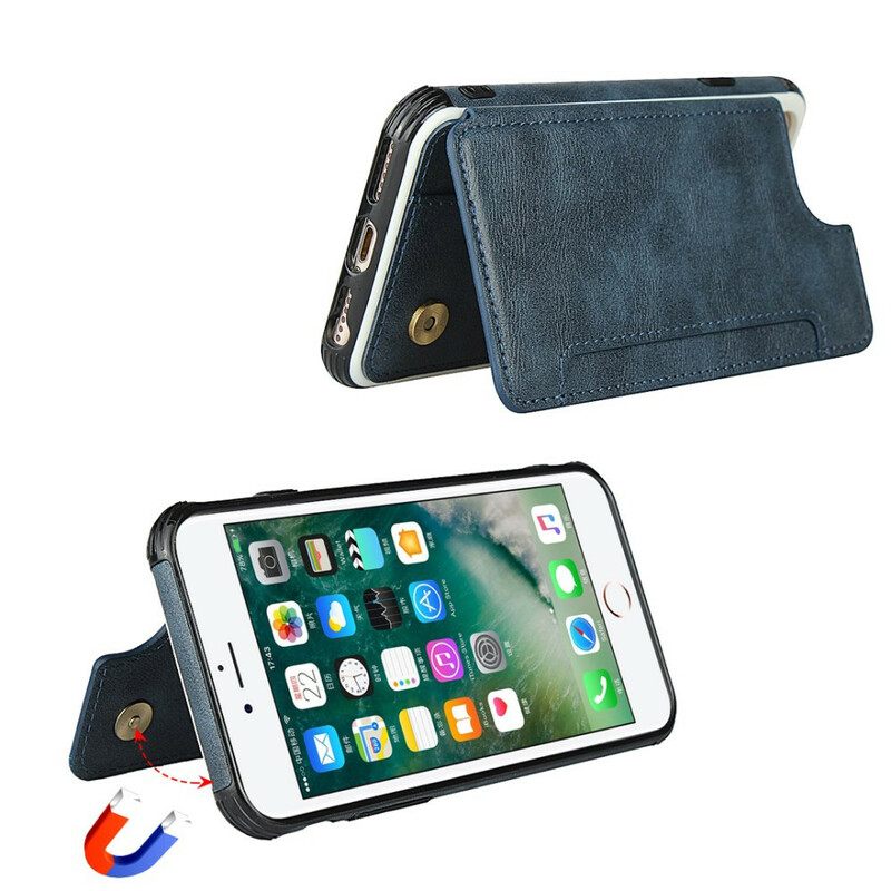 Kuori iPhone 6 / 6S Lompakkokotelo Wallet Lisää