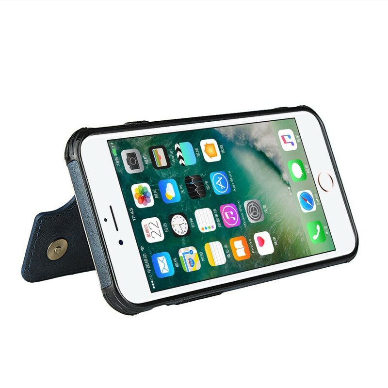 Kuori iPhone 6 / 6S Lompakkokotelo Wallet Lisää