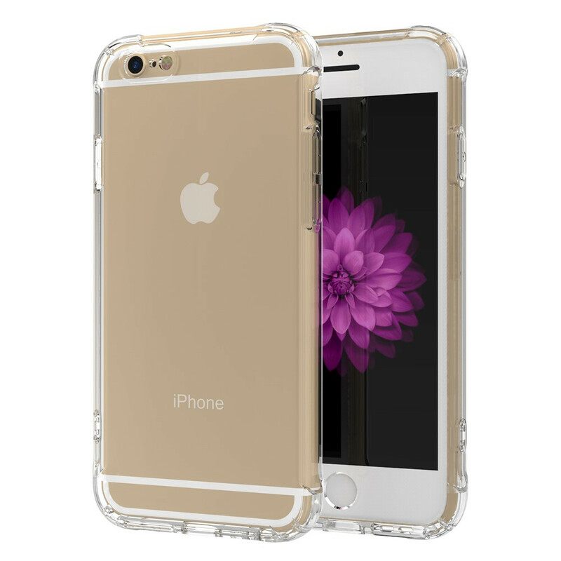 Kuori iPhone 6 / 6S Transparent Leeu Design