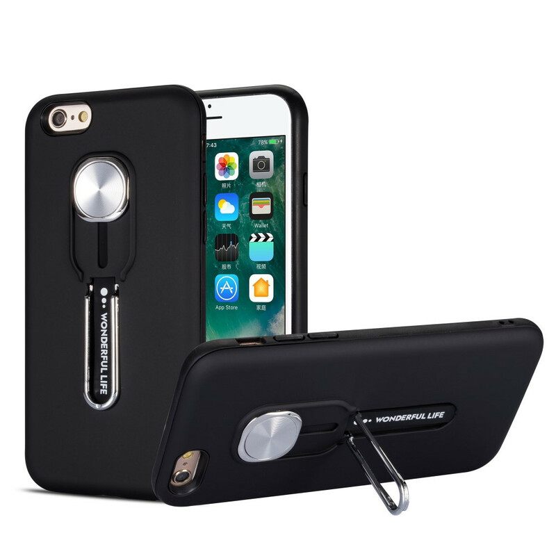 Kuori iPhone 6 / 6S Wonderful Life With Ring-support