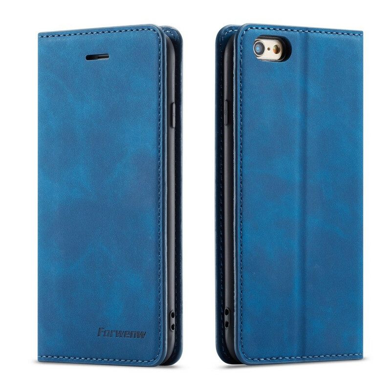 Puhelinkuoret iPhone 6 / 6S Kotelot Flip Faux Leather Forwenw