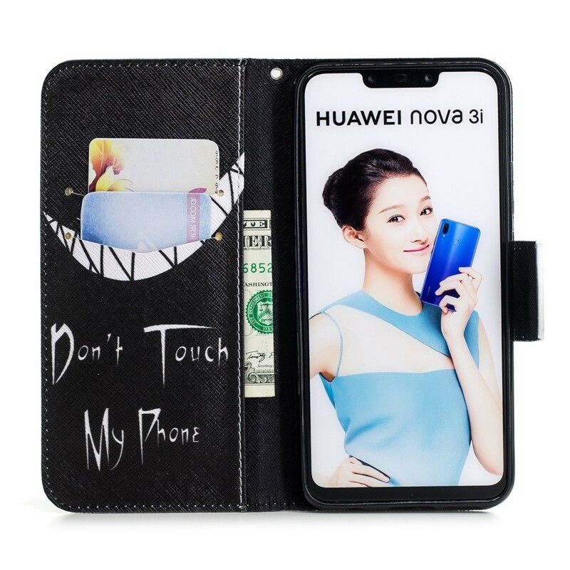 Flip Case Huawei P Smart Plus Devil Puhelin