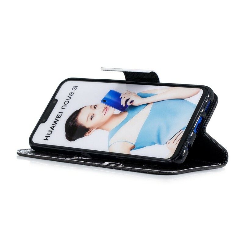 Flip Case Huawei P Smart Plus Devil Puhelin