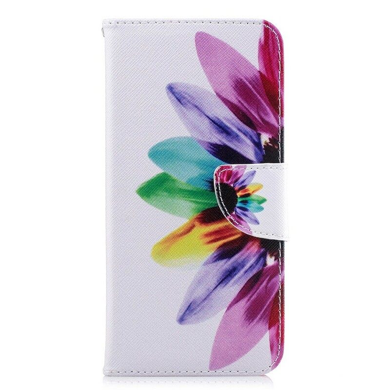 Flip Case Huawei P Smart Plus Flower Watercolour