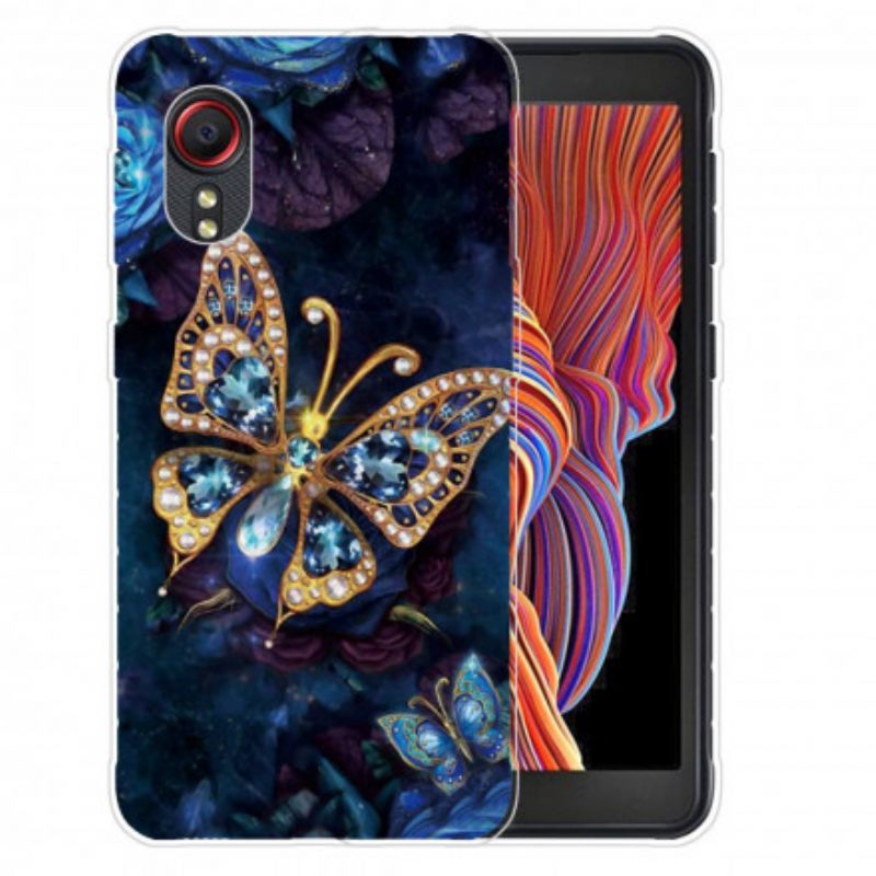 Case Samsung Galaxy XCover 5 Luxury Butterfly