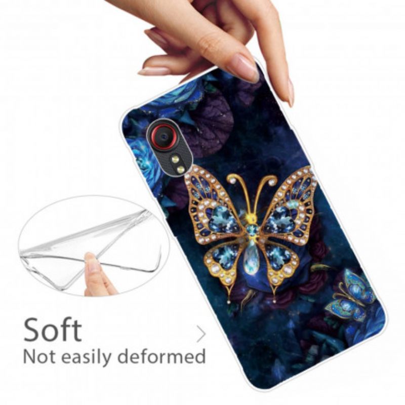 Case Samsung Galaxy XCover 5 Luxury Butterfly