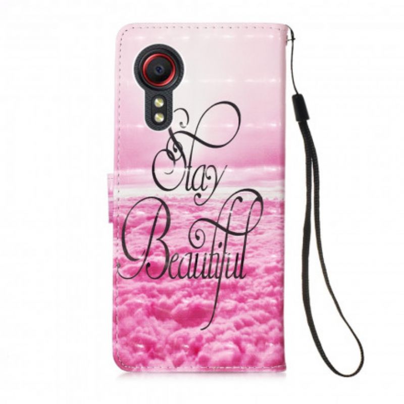 Flip Case Samsung Galaxy XCover 5 Pysy Kauniina