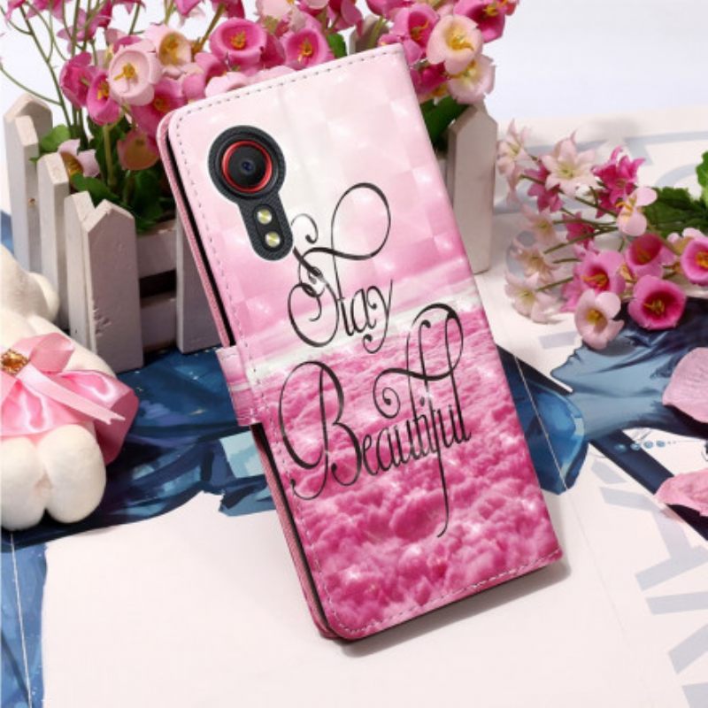 Flip Case Samsung Galaxy XCover 5 Pysy Kauniina