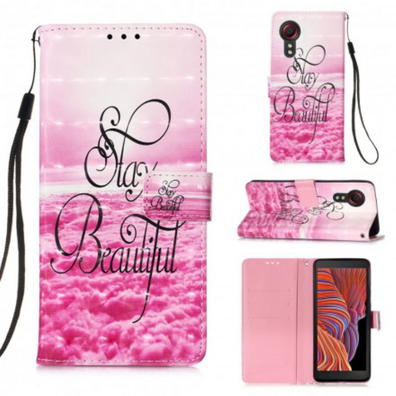 Flip Case Samsung Galaxy XCover 5 Pysy Kauniina