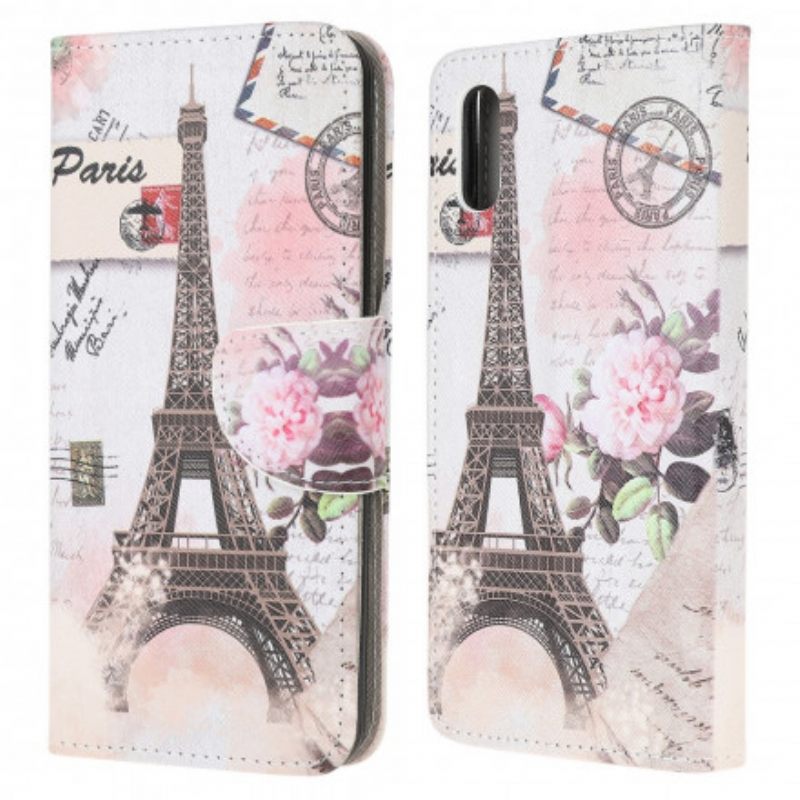 Kotelot Samsung Galaxy XCover 5 Retro Eiffel-torni