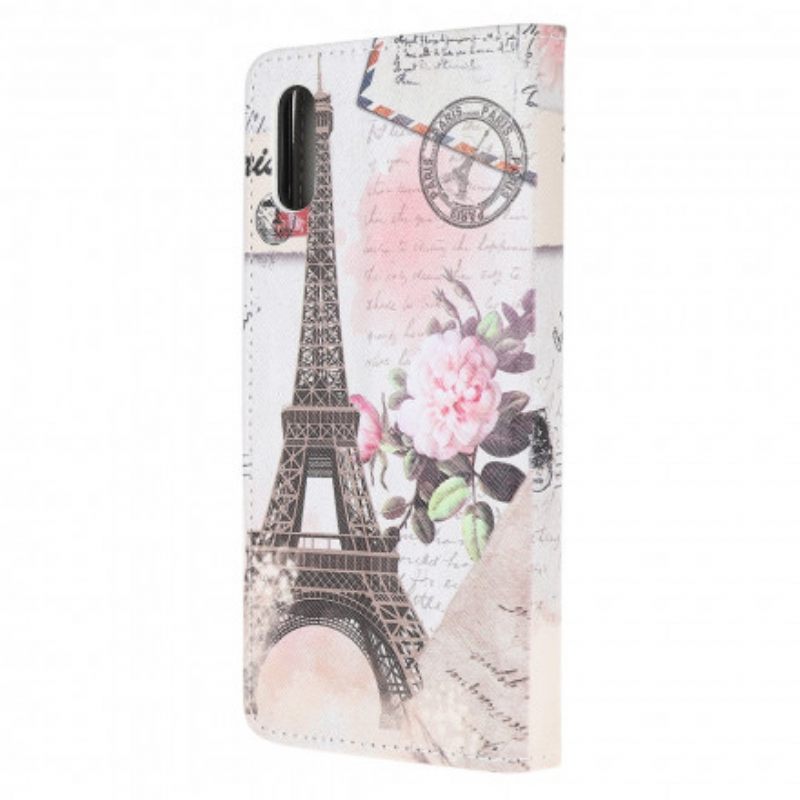 Kotelot Samsung Galaxy XCover 5 Retro Eiffel-torni