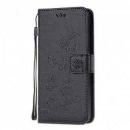 Kotelot Samsung Galaxy XCover 5 Suojaketju Kuori Butterflies And Flowers Things