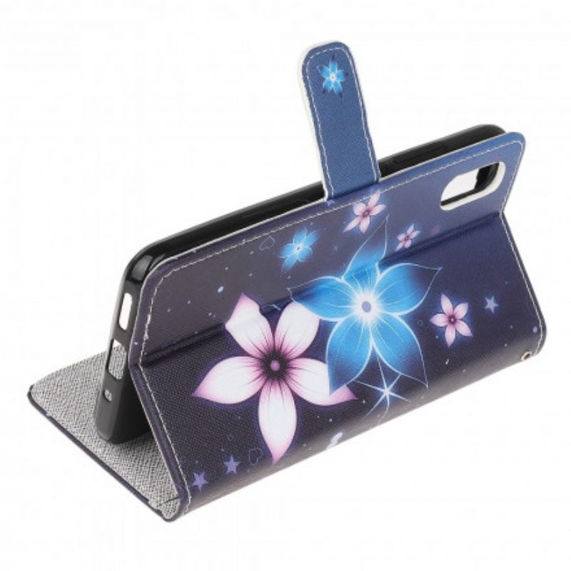 Kotelot Samsung Galaxy XCover 5 Suojaketju Kuori Lunar Strap Flowers