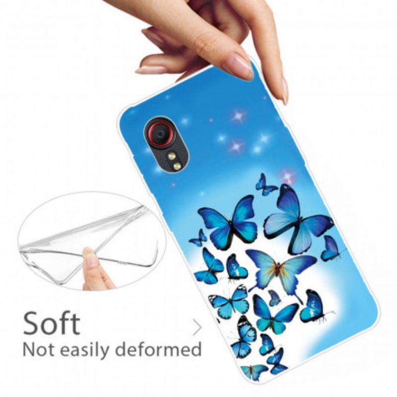 Kuori Samsung Galaxy XCover 5 Butterflies Perhoset