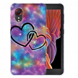 Kuori Samsung Galaxy XCover 5 Chaised Hearts