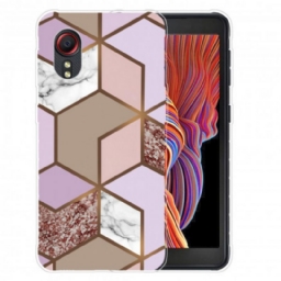 Kuori Samsung Galaxy XCover 5 Geometrinen Marmori