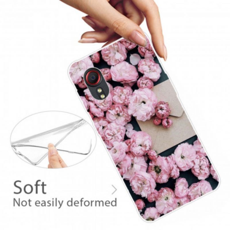 Kuori Samsung Galaxy XCover 5 Intense Flowers