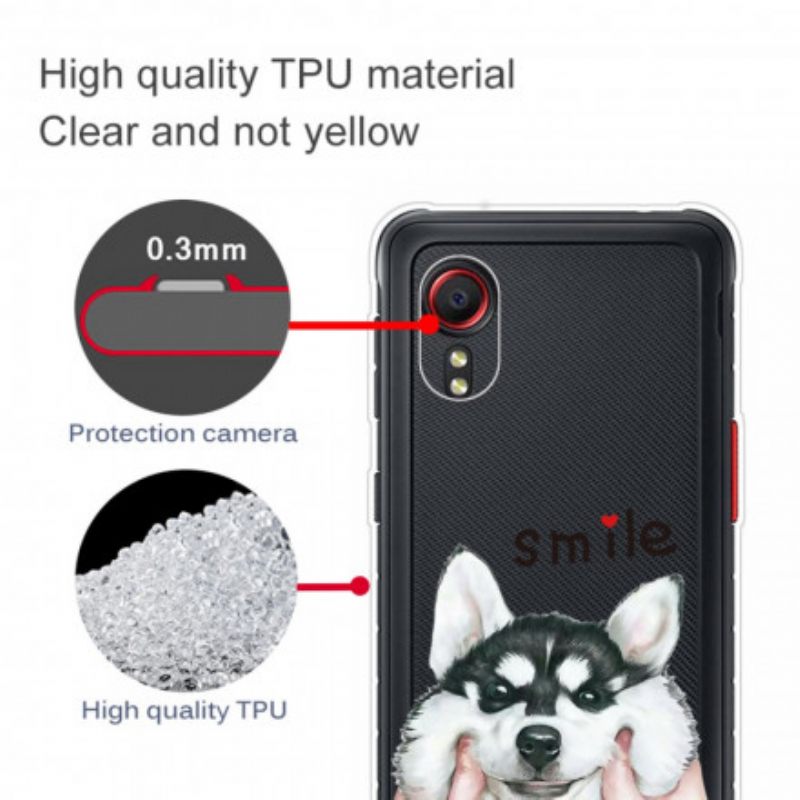 Kuori Samsung Galaxy XCover 5 Smile Dog