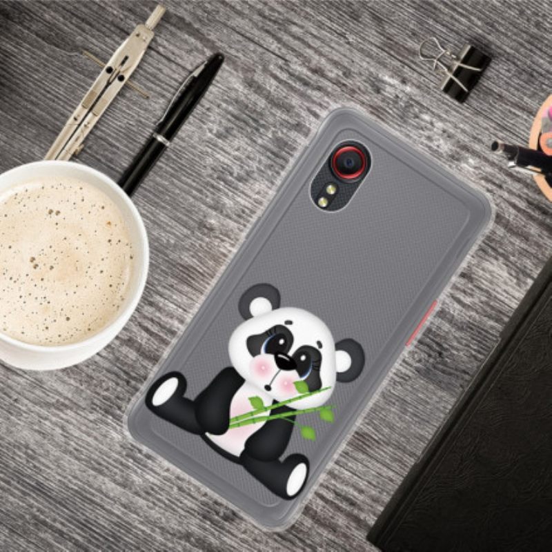 Kuori Samsung Galaxy XCover 5 Transparent Sad Panda