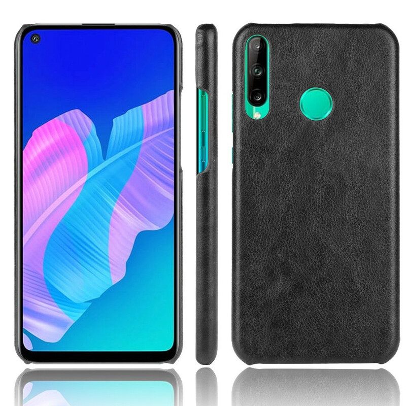 Case Huawei P40 Lite E / Huawei Y7p Litchi Performance Leather Effect