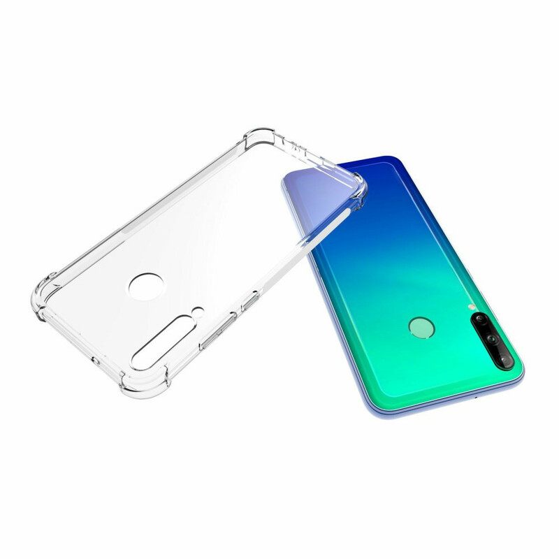 Kuori Huawei P40 Lite E / Huawei Y7p Läpinäkyvät Vahvistetut Kulmat