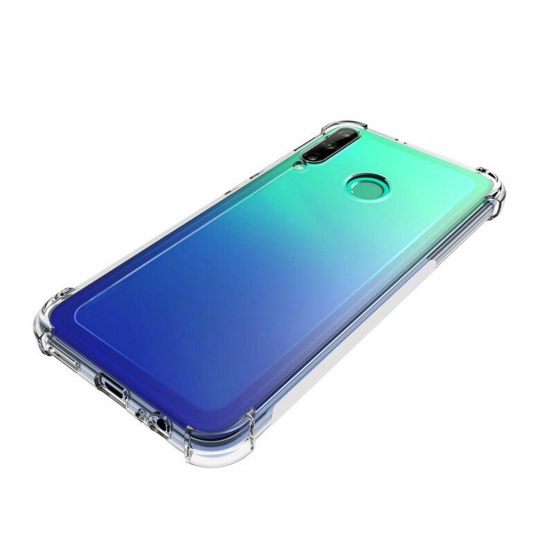 Kuori Huawei P40 Lite E / Huawei Y7p Läpinäkyvät Vahvistetut Kulmat