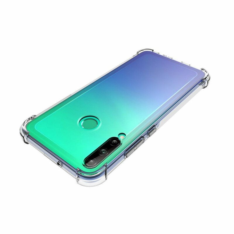 Kuori Huawei P40 Lite E / Huawei Y7p Läpinäkyvät Vahvistetut Kulmat