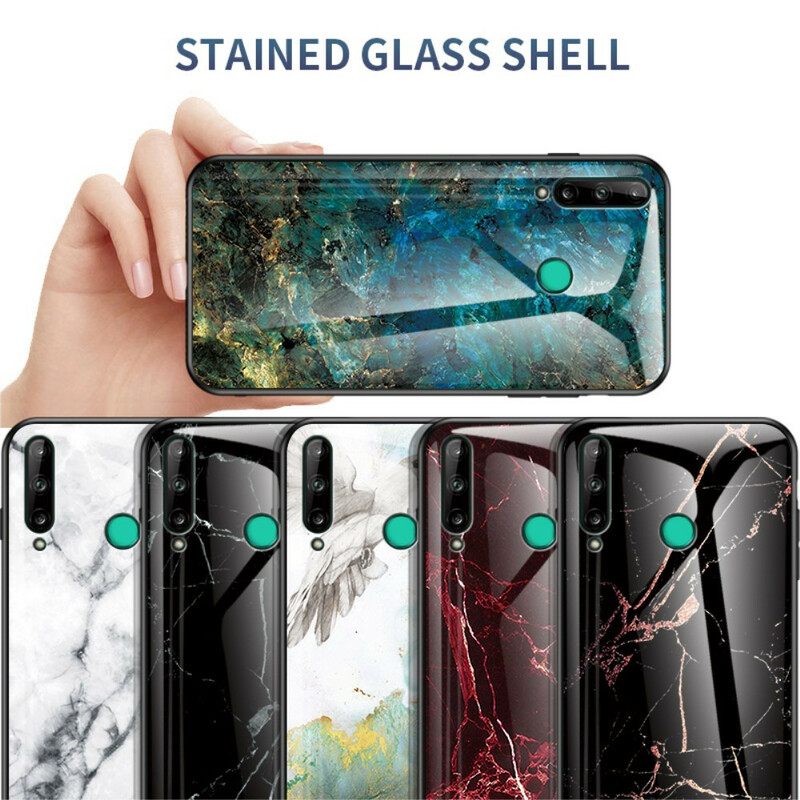 Kuori Huawei P40 Lite E / Huawei Y7p Tempered Glass Premium Värit