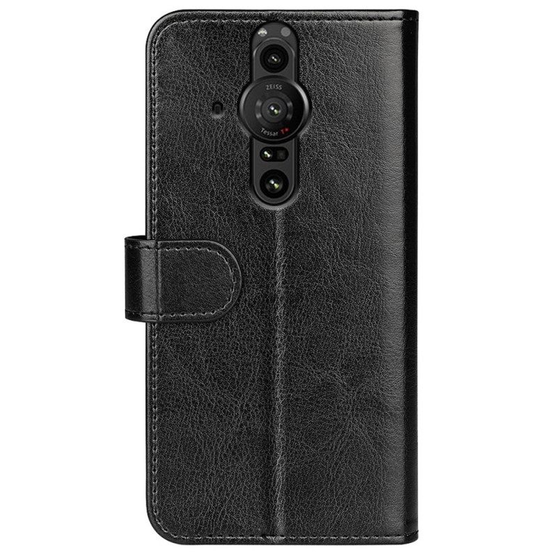 Flip Case Sony Xperia Pro-I Faux Leather Ultra