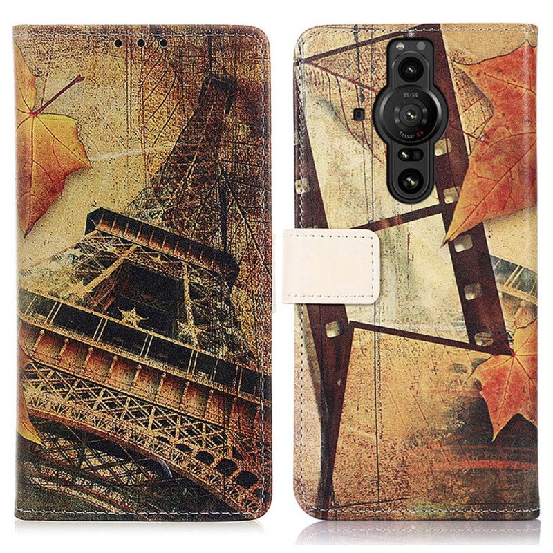 Kotelot Sony Xperia Pro-I Eiffel-torni Syksyllä