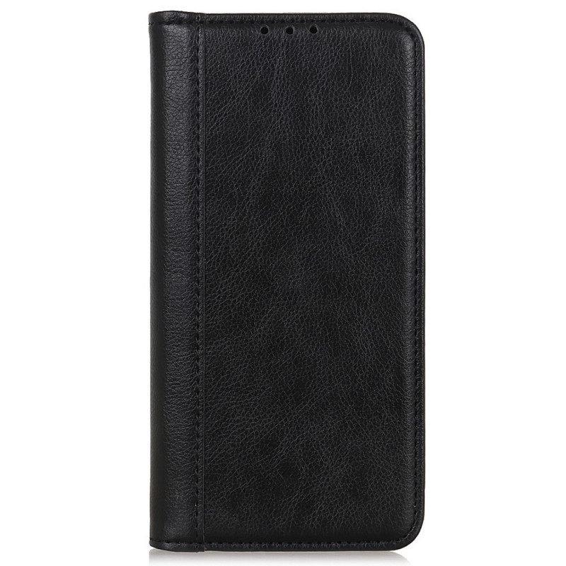 Puhelinkuoret Sony Xperia Pro-I Kotelot Flip Elegance Split Litchi Leather