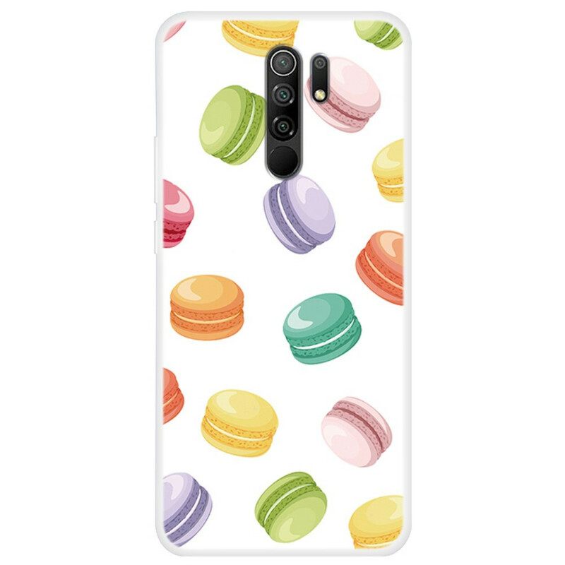 Case Xiaomi Redmi 9 Sweet Macarons