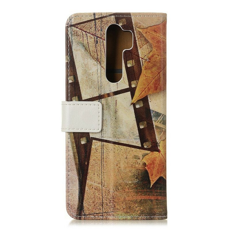 Flip Case Xiaomi Redmi 9 Eiffel-torni Syksyllä